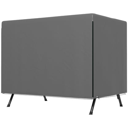 Swing Garden Cover Swing Garden Swing Cover Outdoor Swing Cover with Zipper Waterproof 215x155x150 cm Dark Gray