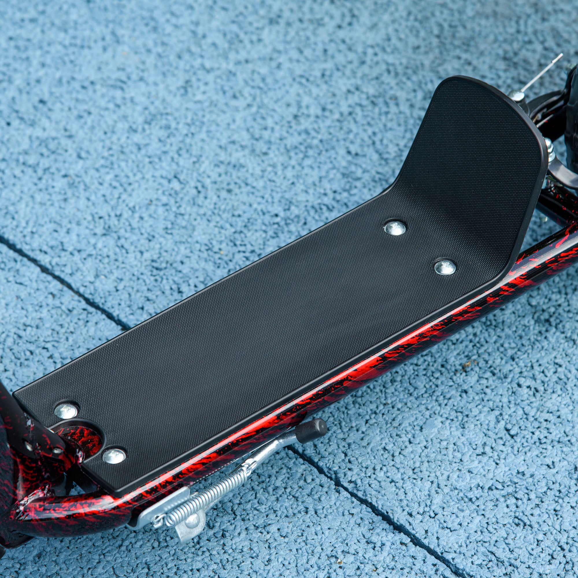 Kids Scooter Scooter Child Large Wheels from 6 to 12 years Adjustable Height Red Rear Brake Kickstand