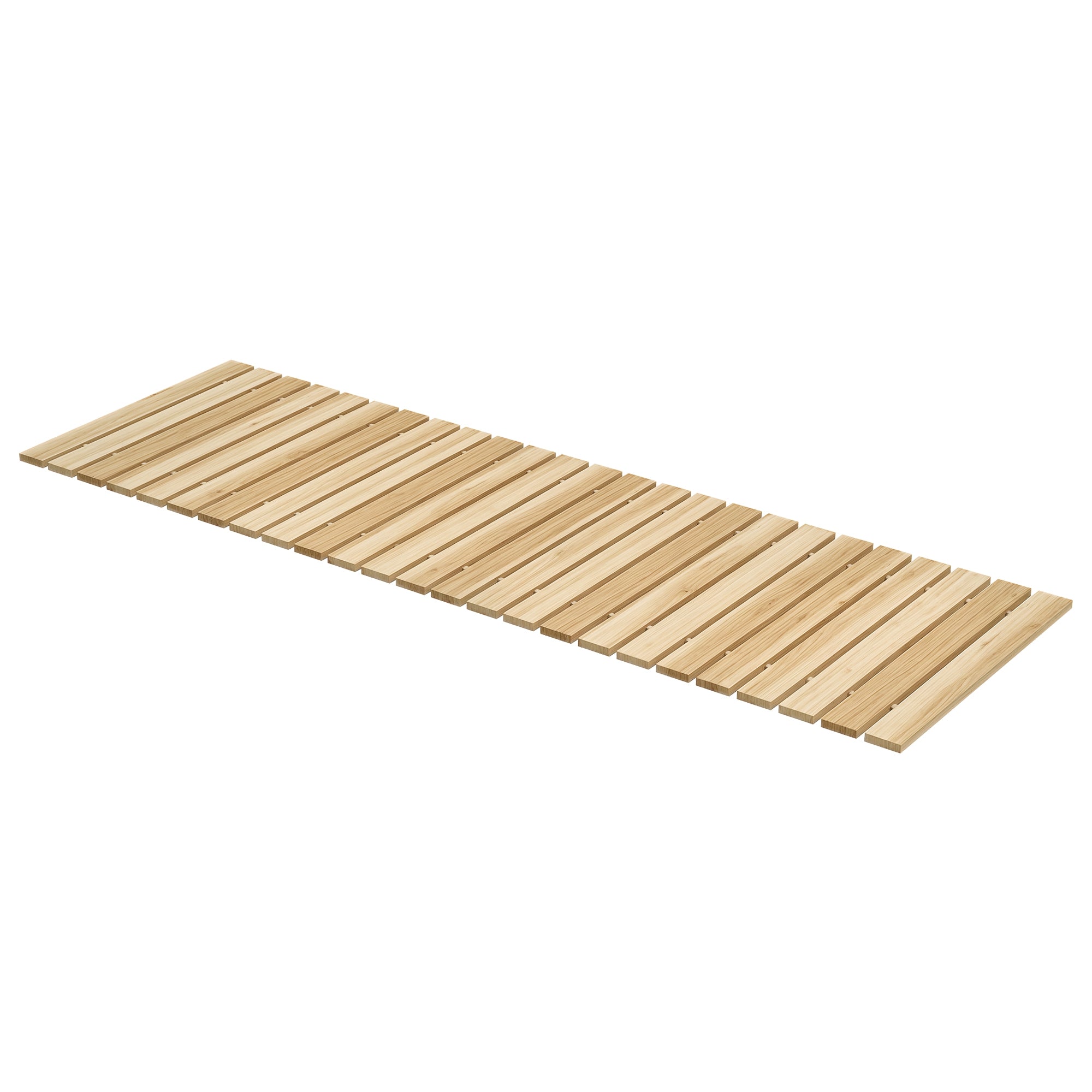 Garden Wooden Pathway 120x38 cm Straight Roll-up Walkway for Outdoors Weather-Resistant Decorative Garden for Beach Wedding Party Natural