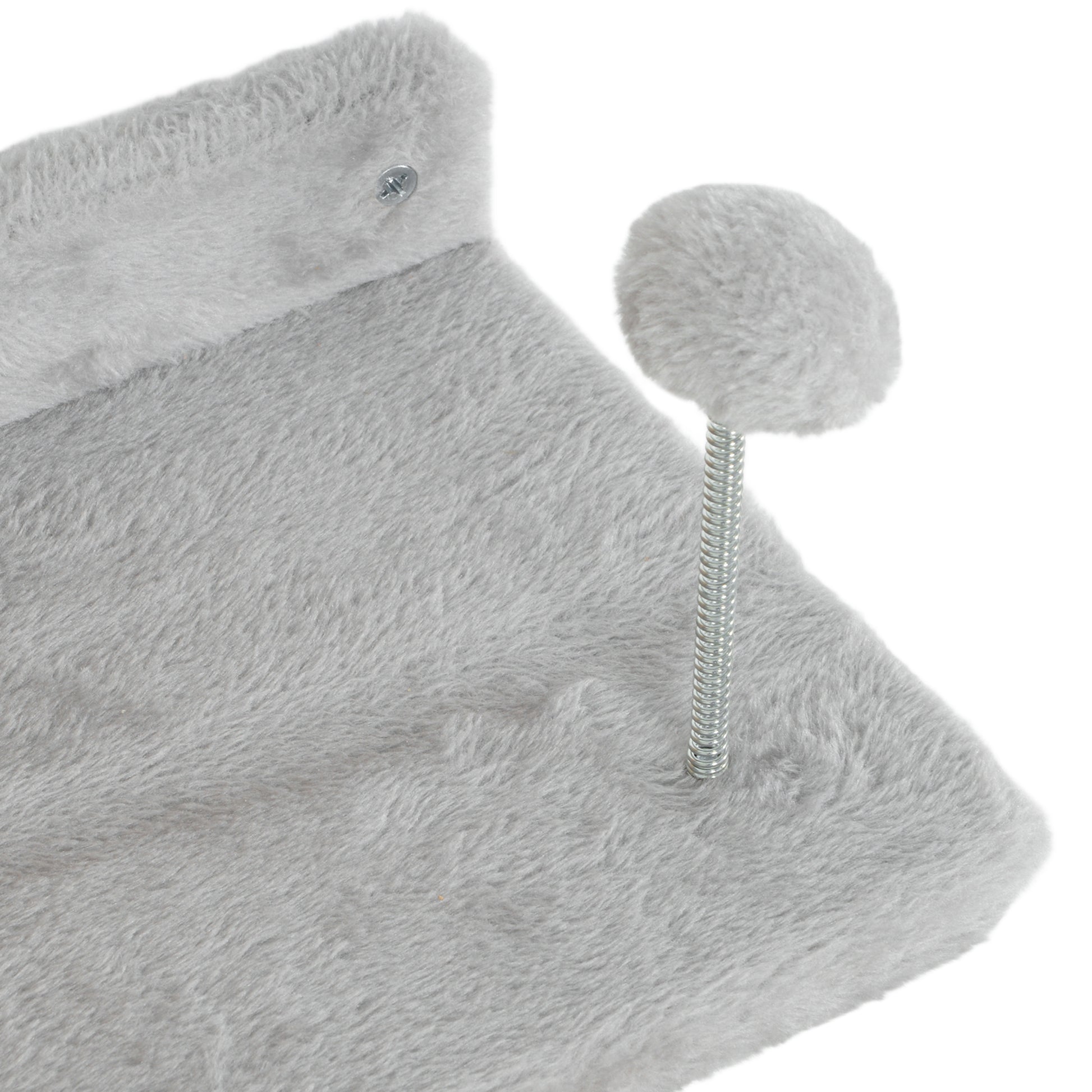 Cat Climbing Wall Set, 4-Piece Cat Furniture with Steps, Ladder, Jumping Towers, Scratching Posts, Play Ball, Sisal, for Cats up to 5 kg, Light Gray
