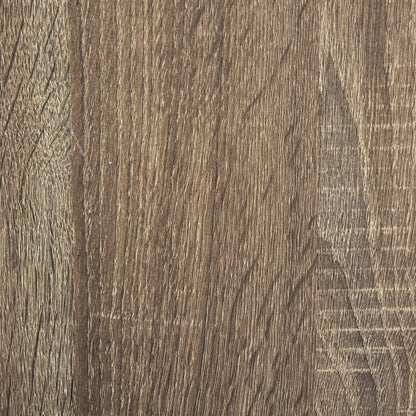 Multi-Purpose Kitchen Cart with 4 Wheels, Cabinet with Shelf for Microwave in Particle Board, 60.4x40.3x97cm, Gray