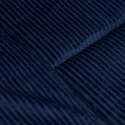 Folding Camping Bed Camp Bed with Pillow Side Pocket Mattress Guest Bed Up to 150 kg Travel Outdoor Oxford Dark Blue + Gray 188 x 64.5 x 53 cm