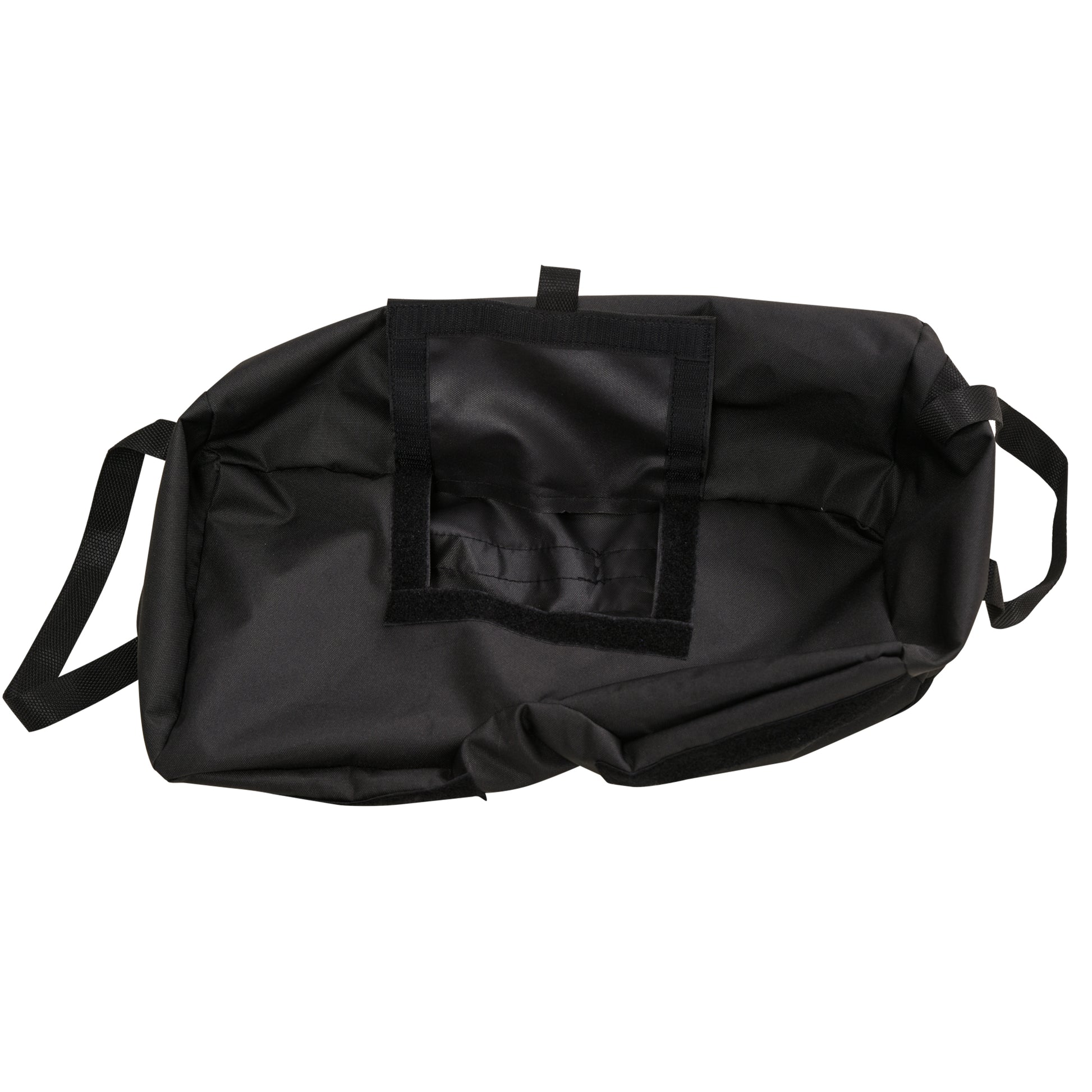 Sun Umbrella Stand Umbrella Stand Sandbag Market Umbrella Stand 2 x Bags Fillable 50 kg with Shovel Polyester + Plastic Black 50 x 25 x 18 cm