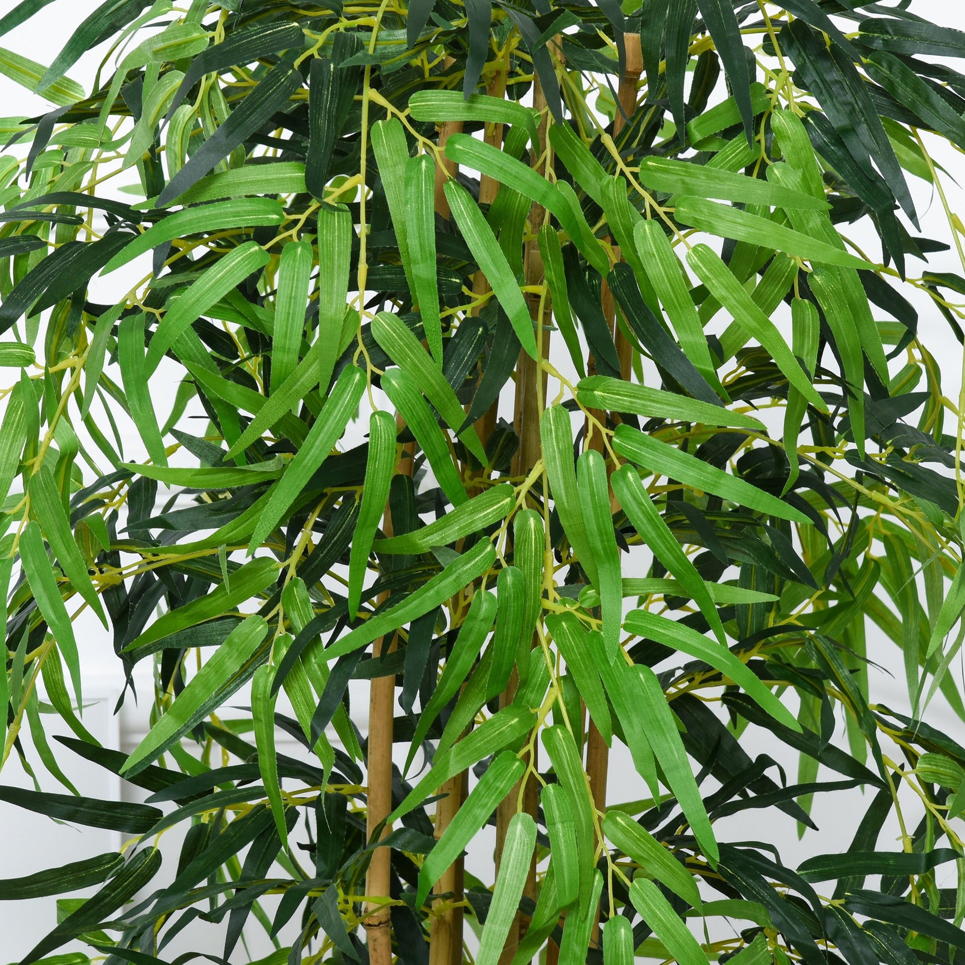Artificial Bamboo 150cm with Pot Tree Realistic Decorative Synthetic Plant for Home Garden Office Ø18x150 cm Green