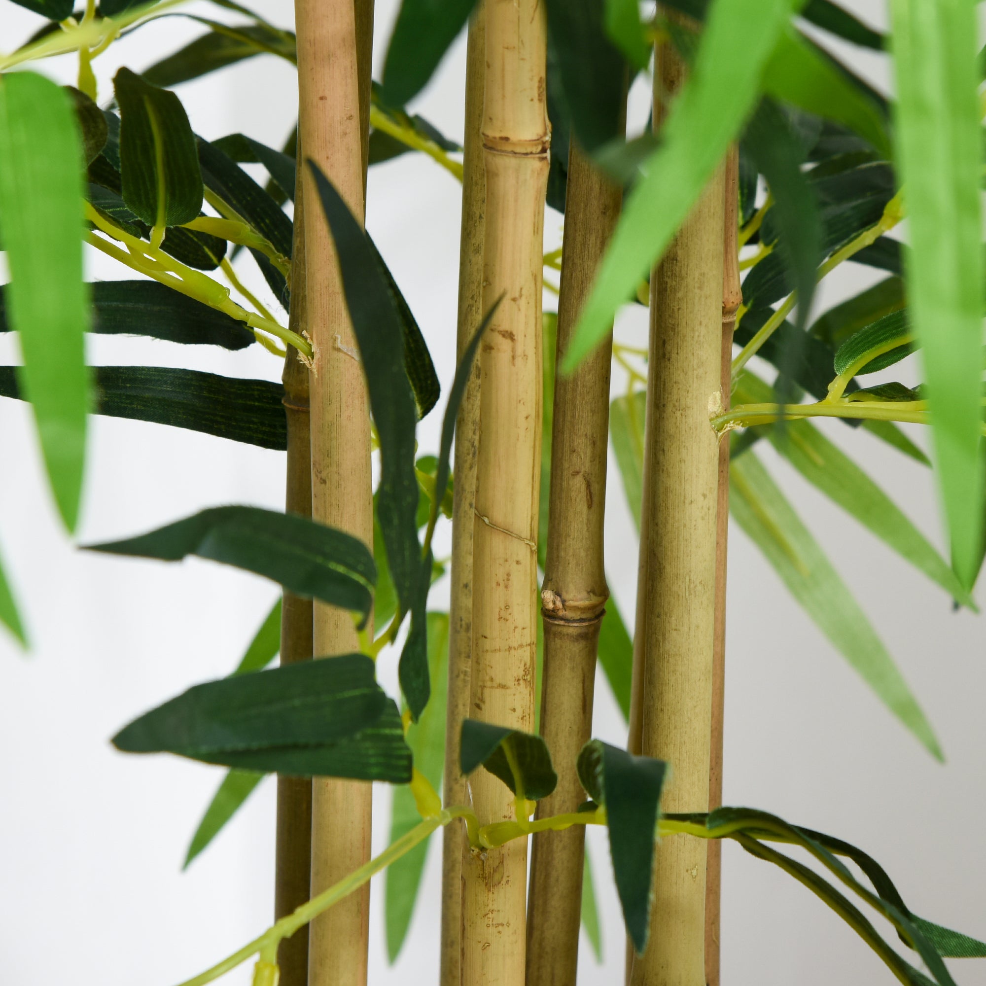 Artificial Bamboo 150cm with Pot Tree Realistic Decorative Synthetic Plant for Home Garden Office Ø18x150 cm Green