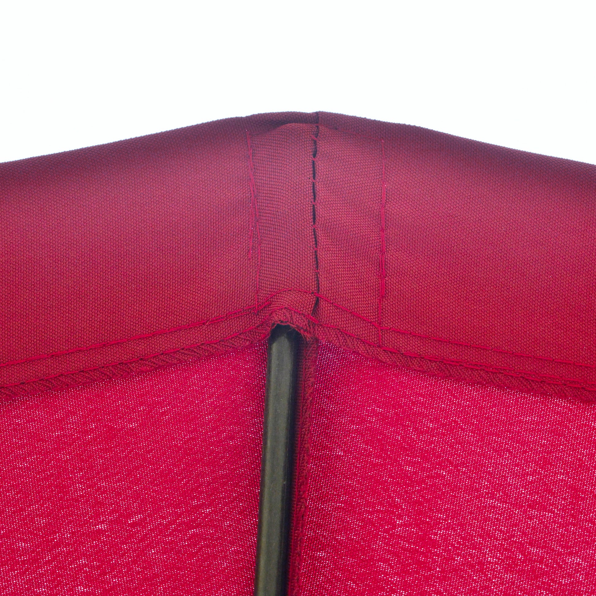 Terrace Umbrella Ø250 cm Garden Umbrella with Tilt Angle 18 Rods and Crank Waterproof Sunshade for Patio Terrace Burgundy