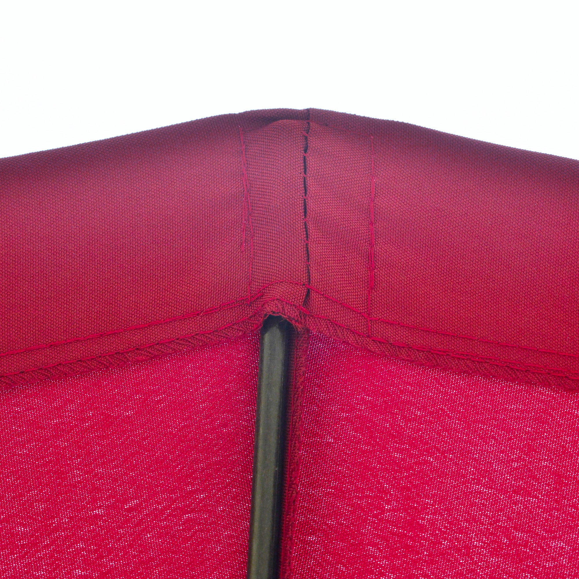 Terrace Umbrella Ø250 cm Garden Umbrella with Tilt Angle 18 Rods and Crank Waterproof Sunshade for Patio Terrace Burgundy