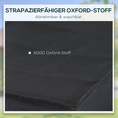 Folding Bicycle Trailer Cargo Trailer with Coupling, Load Capacity up to 40 kg, Cargo Trailer for Bicycles Handcart 140 x 88 x 60 cm