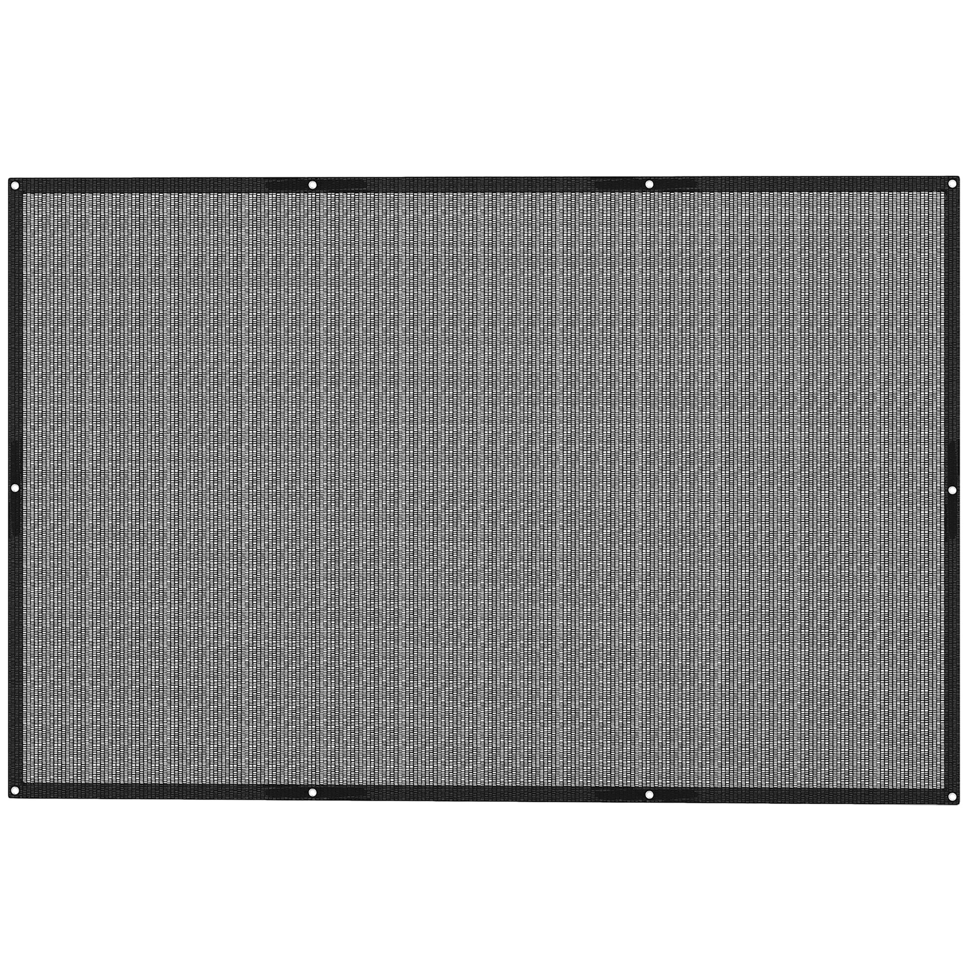 Rectangular Shade Sail Canopy 3x2 m Garden Sun Protection 65% Breathable and Anti-Freeze for Patio Terrace Balcony Black