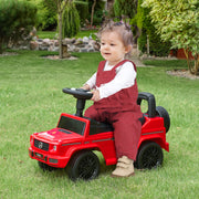 Kids Ride-On Truck Mercedes Benz Licensed Push Vehicle 12-36 Months Trunk Horn Headlights Red