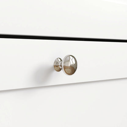 Shoe Cabinet for 12 Pairs, Narrow Shoe Storage Cabinet, Modern Entryway Furniture with 2 Fold-Down Drawers and Adjustable Shelves, for Hallway and Entrance, 60 x 24 x 80 cm, White