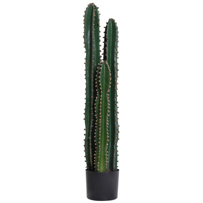Large Realistic Artificial Cactus Big Size Ø 17 x 98H cm Green Plant