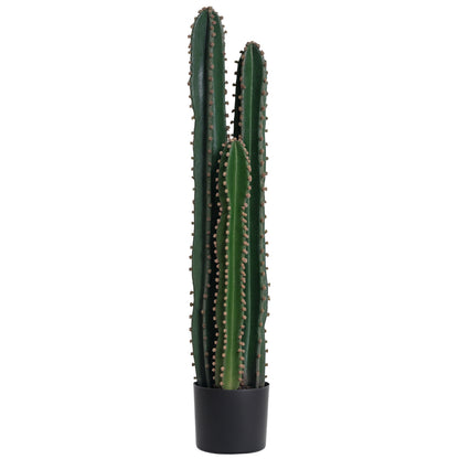 Large Realistic Artificial Cactus Big Size Ø 17 x 98H cm Green Plant