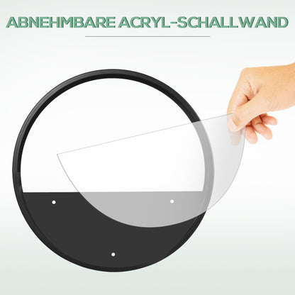 3-Piece Set Planters, Wall Planter, Plant Container for Succulents, Cacti, Wall Vase for Garden, Living Room, Steel, Black