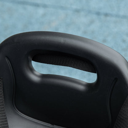 Convertible Tricycle for Children with Adjustable Seat - Pedals - 2 Baskets - Safety Belt - for Children aged 2 to 5 years old - Black