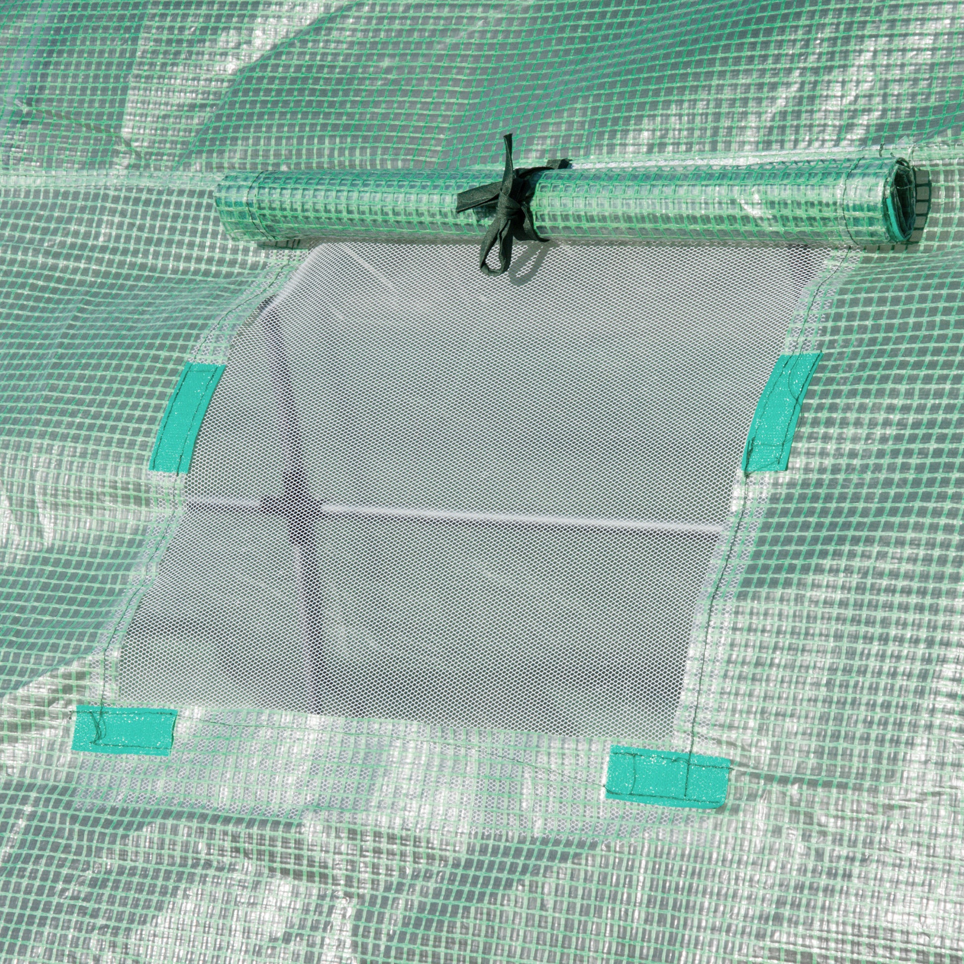 Greenhouse Film 6x3x2m, Waterproof Garden Film with UV Protection, PE Film Cover for Gardening Greenhouse Tunnel, Tunnel Film for Outdoor Area, Plants, Green