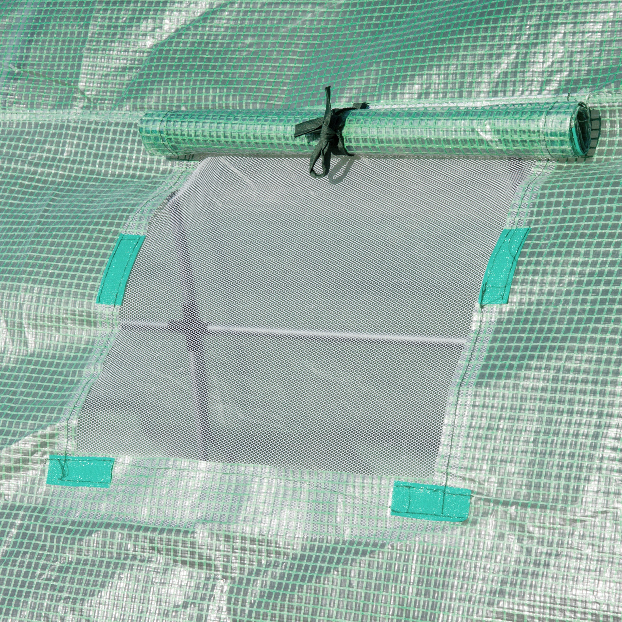 Greenhouse Film 6x3x2m, Waterproof Garden Film with UV Protection, PE Film Cover for Gardening Greenhouse Tunnel, Tunnel Film for Outdoor Area, Plants, Green