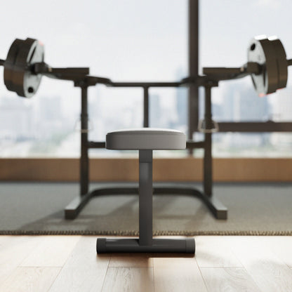 SPORTNOW Adjustable Height Weight Lifting Bench, Multifunctional Flat Bench in Steel, for Gym and Home, 150x150x60-85 cm, Black