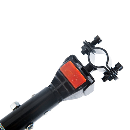 Bicycle Trailer Cargo Trailer with Protective Cover, Transport Trolley Loadable up to 40 kg, Transport Trailer Trailer for Bicycle Handcart 144 x 59 x 80 cm