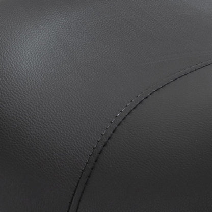 Saddle Stool Work Stool Swivel Stool Rolling Stool Beauty Stool Padded Height Adjustable (Black)