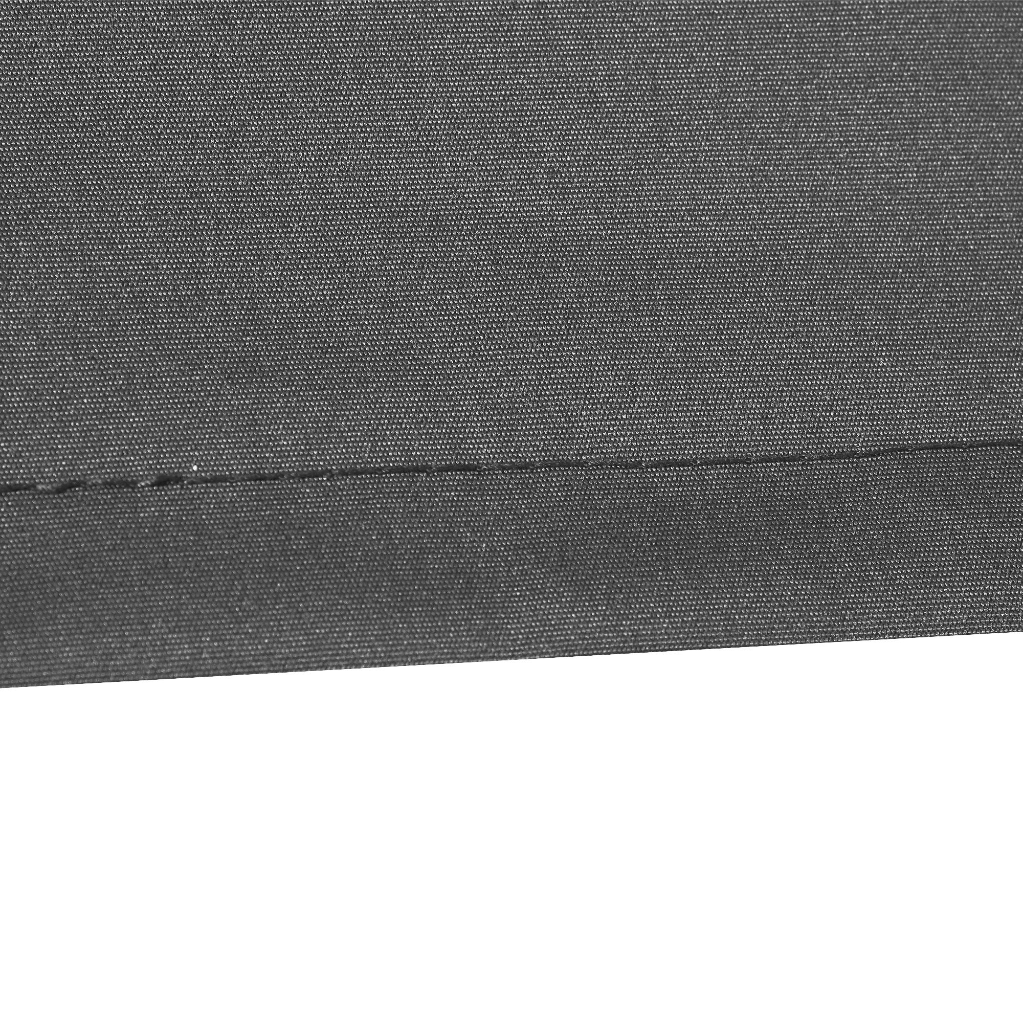 Replacement Canvas for Awning - Soft Waves Valance - High Density Polyester 280 g/m² Anti-UV 2.82L x 2.4W meters Grey