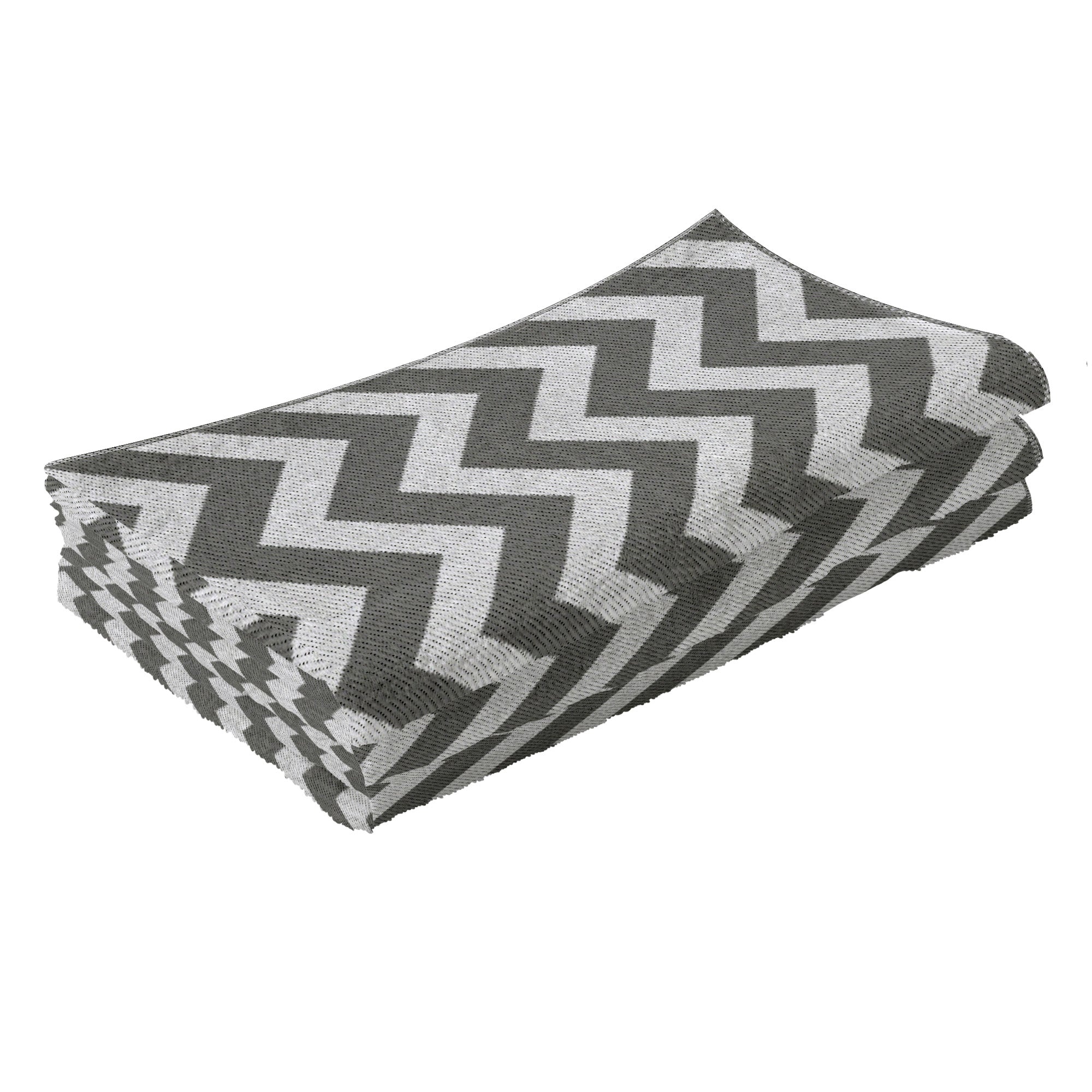 Outdoor Carpet Weatherproof Outdoor Rug Carpet Outdoor Rug for Living Room Balcony Garden Terrace Bathroom Hall Kitchen 121x182cm Light Grey+White