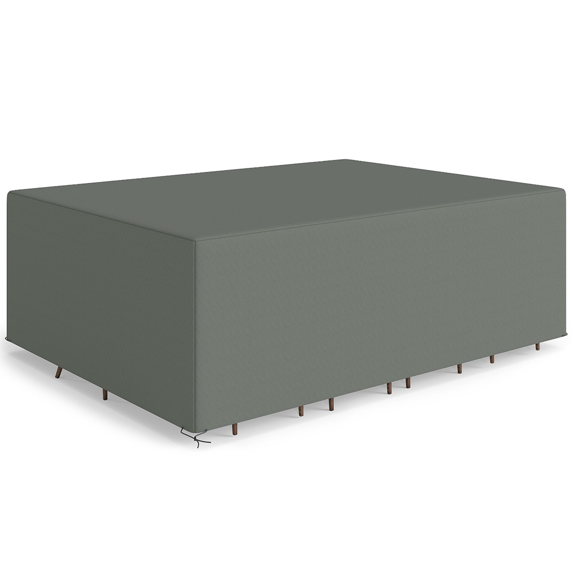 Garden Furniture Cover — Waterproof, Windproof & UV-Resistant 600D Oxford Fabric for Outdoor Table & Chairs, Gray