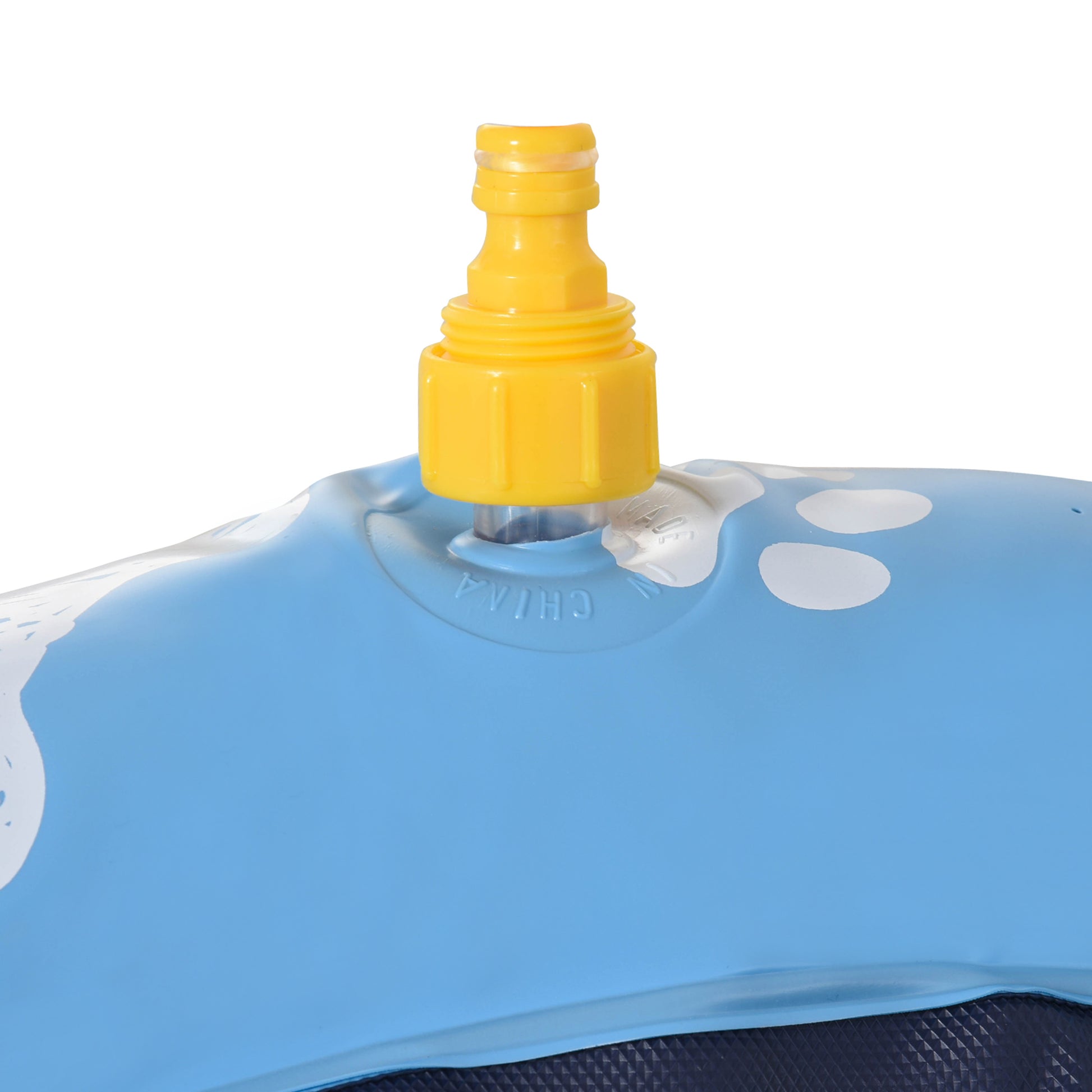 150 cm Sprinkler Mat Dog Inflatable Splash Pad Non-Slip Water Play Mat Water Mat Play Mat Splash Pool Water Sprinkler Dog Pool for Pets Summer Garden