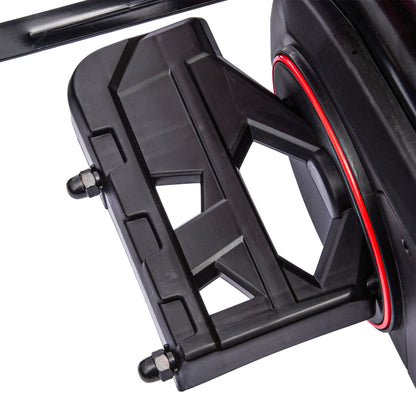 Go-Kart Electric Car for Kids 3-8 Years Old Kart with 12V Battery Adjustable Speed 3-5km/h and Safety Belt Load 30 kg for Outdoor Use 100x58x58.5 cm Red