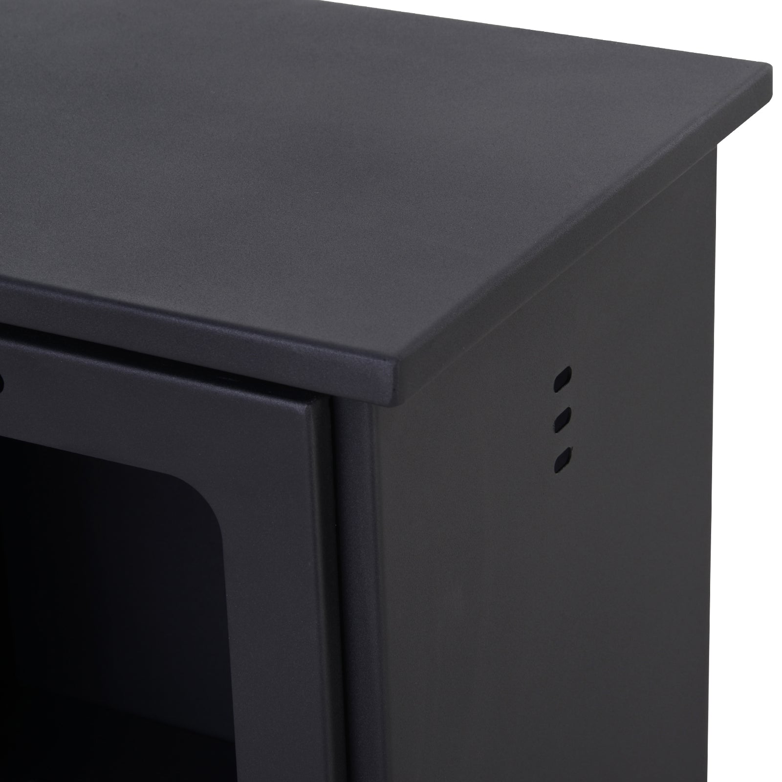 Freestanding Ethanol Fireplace 0.9L Burner, 3-hour combustion time Neo-Retro Stove Dim. 40L x 30W x 50H cm Coverage 20-25 m² Black