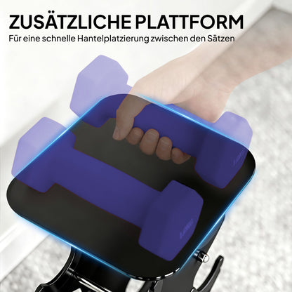 SPORTNOW 6-Piece Hex Dumbbell Set with Stand — Non-Slip Grip, 1–5 kg (2.2–11.0 lb) for Home & Gym