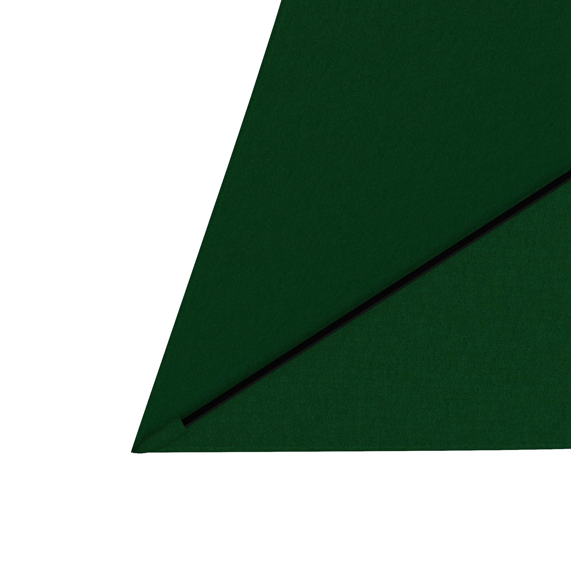 Patio Umbrella 10x6 ft Outdoor Terrace Umbrella with Adjustable Angle Aluminum Mast and UV 50+ Protection Umbrella for Garden Patio Green