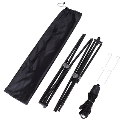 Badminton Net 94/158cm Foldable Volleyball Net with Carrying Bag 2 Height Adjustable Tennis Net Portable Set for Tennis Badminton Net for Garden Park Outdoor