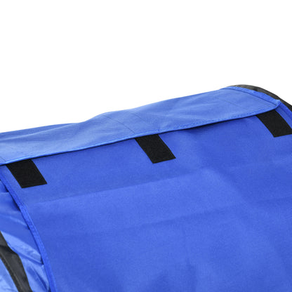 Dog Agility Set, 7-Piece Dog Training Set with Adjustable Agility Hurdles, Weave Poles, Pause Box, Tunnel, Jump Ring, Stick Hurdle Set Including Whistle, Carry Bag