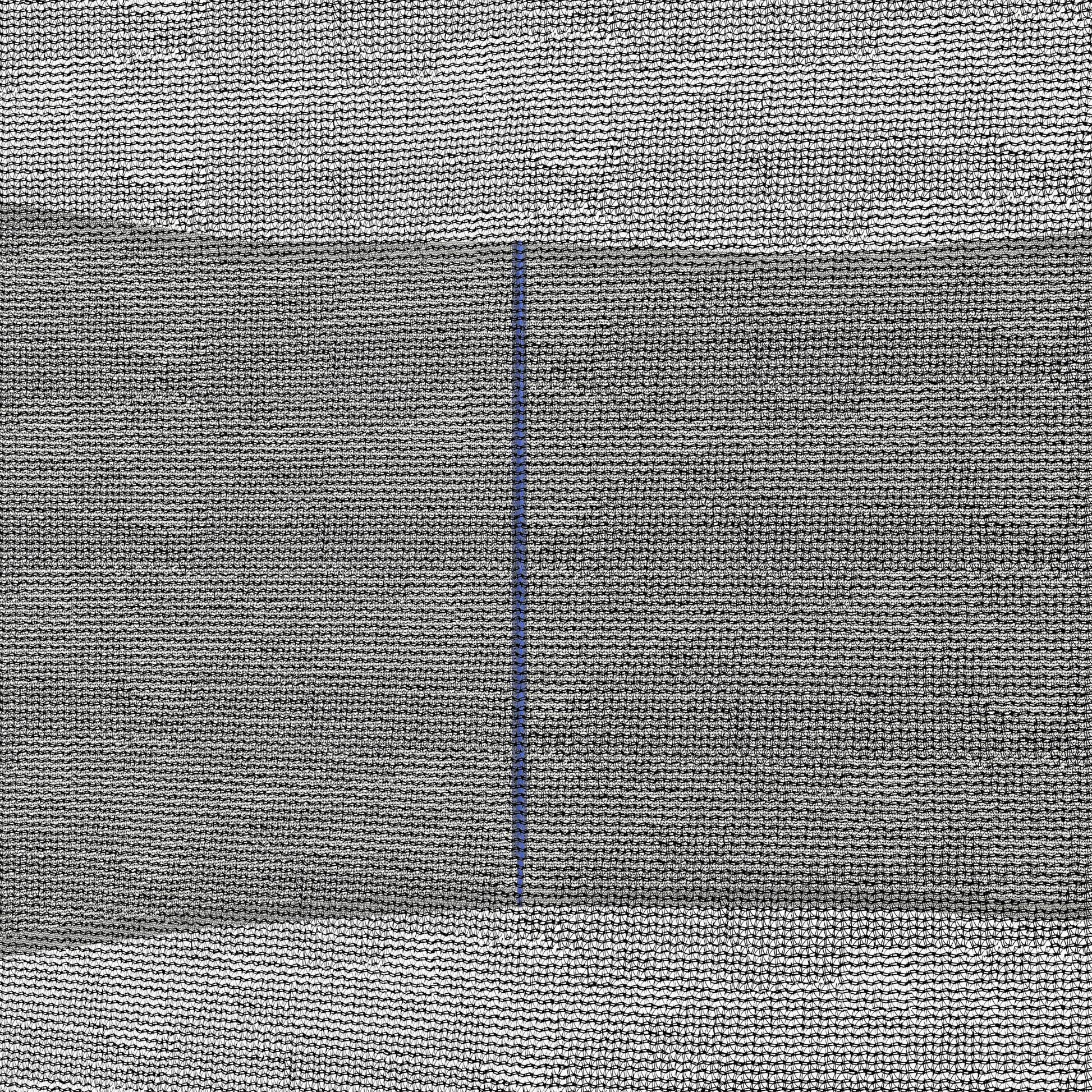 SPORTNOW Replacement Net for Ø 366 cm Trampolines 8 Straight Poles Safety Net for Trampolines, Round Net with Zipper Entrance