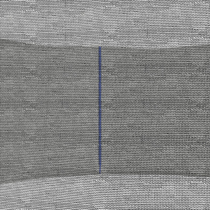 SPORTNOW Replacement Net for Ø 366 cm Trampolines 8 Straight Poles Safety Net for Trampolines, Round Net with Zipper Entrance