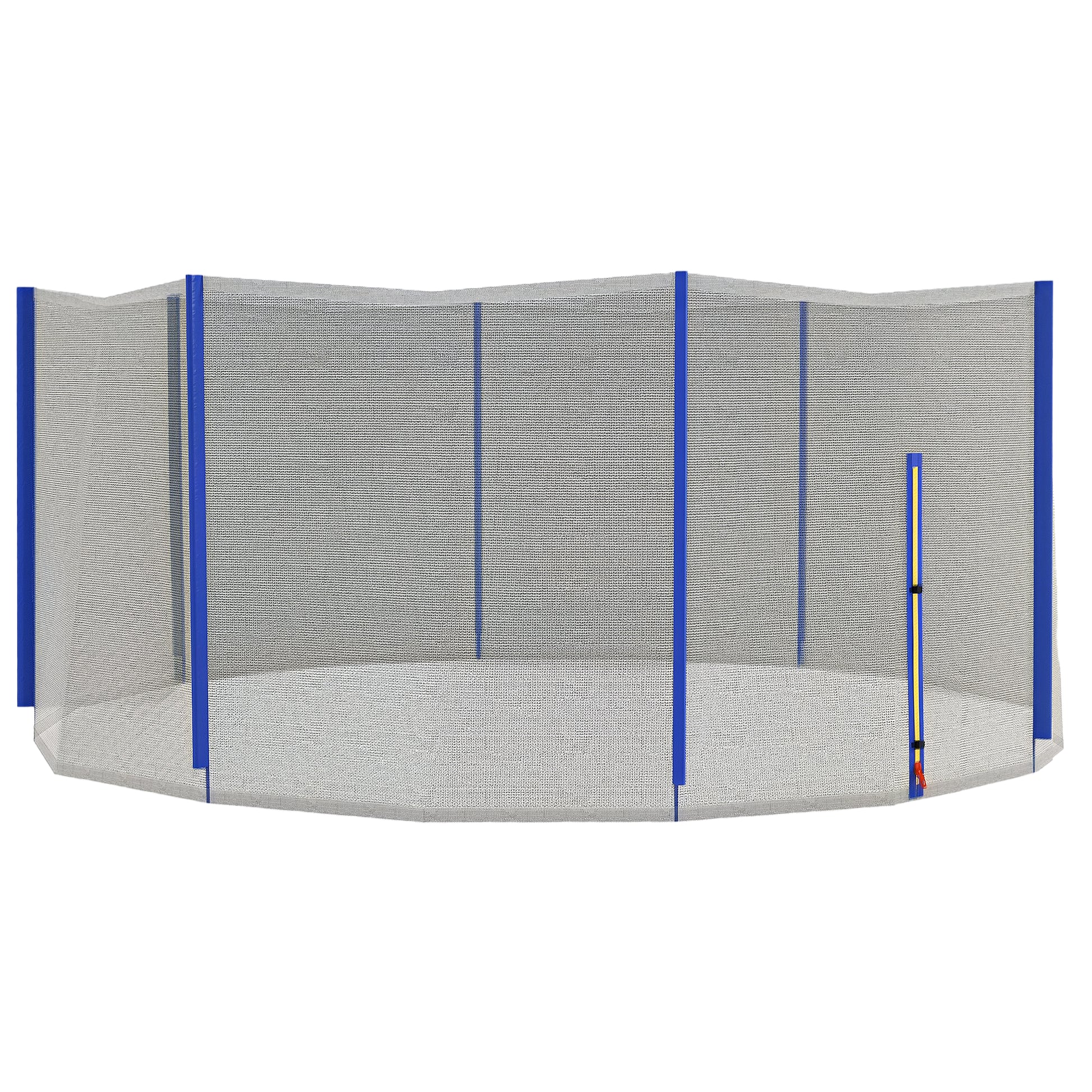 SPORTNOW Replacement Net for Ø 366 cm Trampolines 8 Straight Poles Safety Net for Trampolines, Round Net with Zipper Entrance