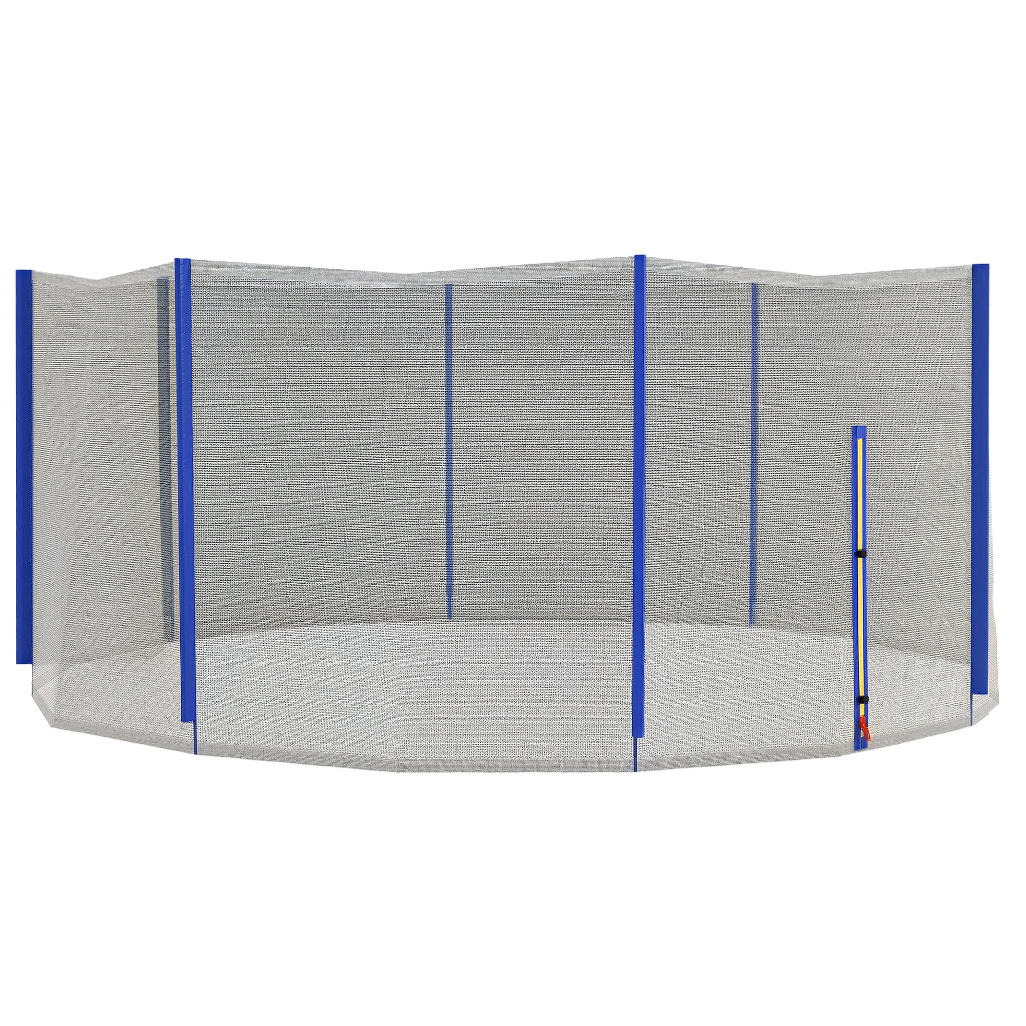 SPORTNOW Replacement Net for Ø 366 cm Trampolines 8 Straight Poles Safety Net for Trampolines, Round Net with Zipper Entrance