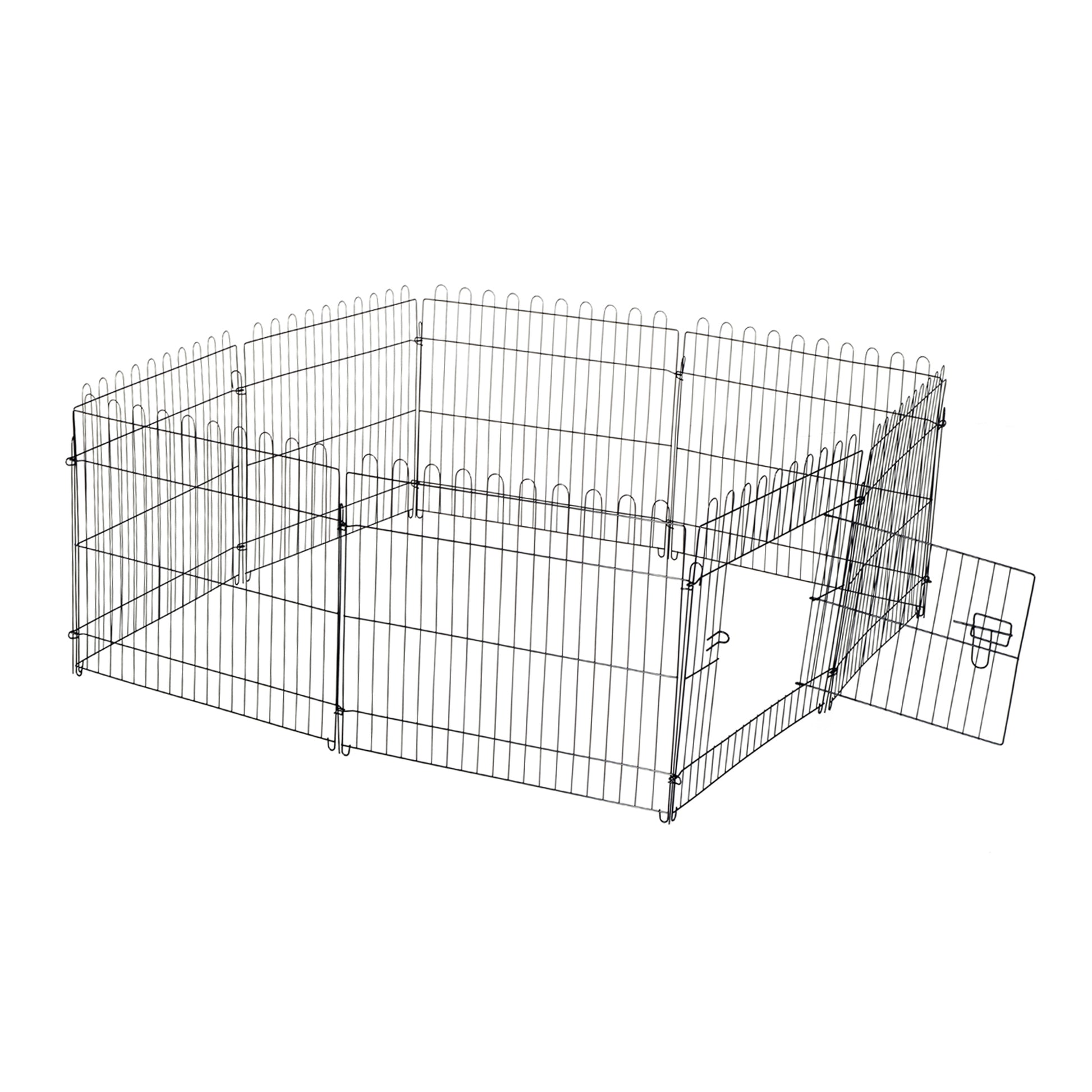 Puppy Playpen Puppy Fence Playpen Enclosure Puppy Gate 5 Sizes (Dimensions: 71x61cm)
