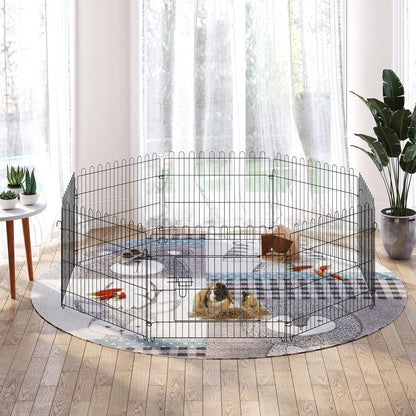 Puppy Playpen Puppy Fence Playpen Enclosure Puppy Gate 5 Sizes (Dimensions: 71x61cm)