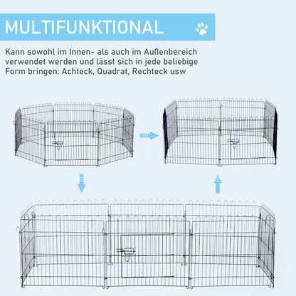 Puppy Playpen Puppy Fence Playpen Enclosure Puppy Gate 5 Sizes (Dimensions: 71x61cm)