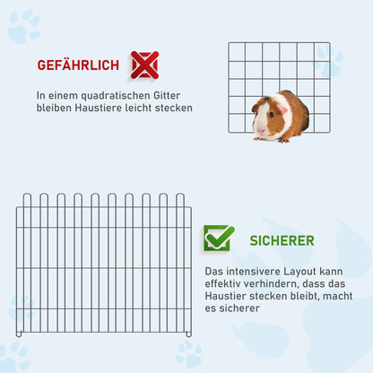 Puppy Playpen Puppy Fence Playpen Enclosure Puppy Gate 5 Sizes (Dimensions: 71x61cm)