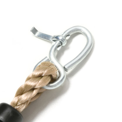 Children's Climbing Net for 3-6 year olds Outdoor Decorative PE Rope Net Protective Net for Ninja Playground Obstacle Course Dim. 1.5 x 2 m Brown