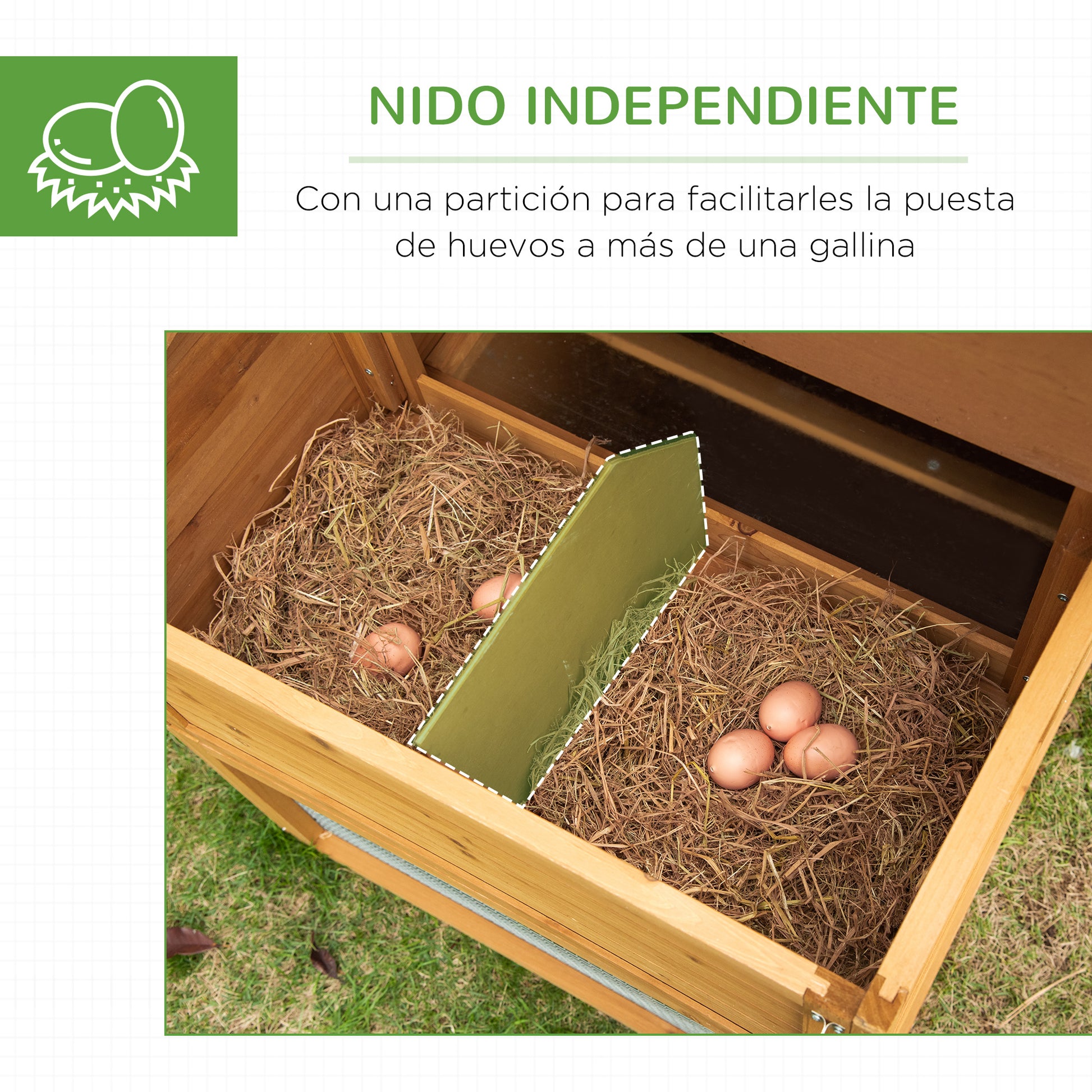 Wooden Chicken Coop Outdoor Cage for 2-4 Hens with Wire Enclosure Asphalt Roofs Removable Tray and Ramp 200x80x105 cm Brown