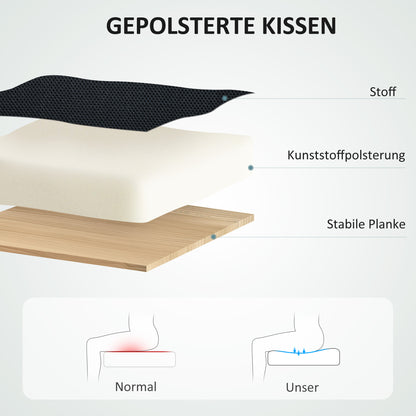 Office Chair, Ergonomic Drafting Chair, Height Adjustable Computer Chair with Armrest, Lumbar Support, Desk Chair with Foot Ring, Swivel Chair for Office, Living Room, Mesh, Black