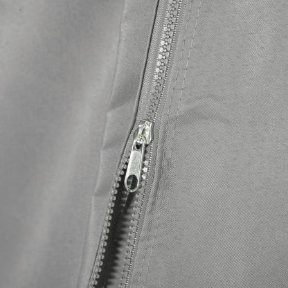 4 Side Panels for 3x4m Pavilion with Hooks, Side Walls for Garden Pavilion Party Tent Polyester Light Grey 352 x 205cm