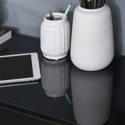 Buffet Sideboard Storage Cabinet with 2 Drawers, 3 Doors, Adjustable Shelf, Particle Board, 117 x 36 x 74 cm Black