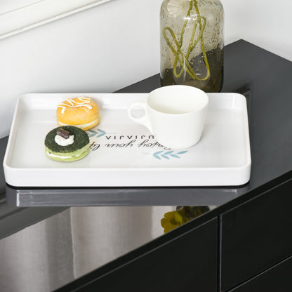 Buffet Sideboard Storage Cabinet with 2 Drawers, 3 Doors, Adjustable Shelf, Particle Board, 117 x 36 x 74 cm Black