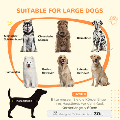 Dog Crate Furniture with Lockable Sliding Doors Modern Metal Dog Box for Home Indoor Dog House for Large Dogs up to 30 kg Side Table Dog House 98 x 58 x 61 cm Walnut