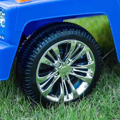 Off-Road Ride-On Toy Car for Children, Kids Car with Lights and Music, Age 18-36 Months, 68x30.5x41.5cm, Blue